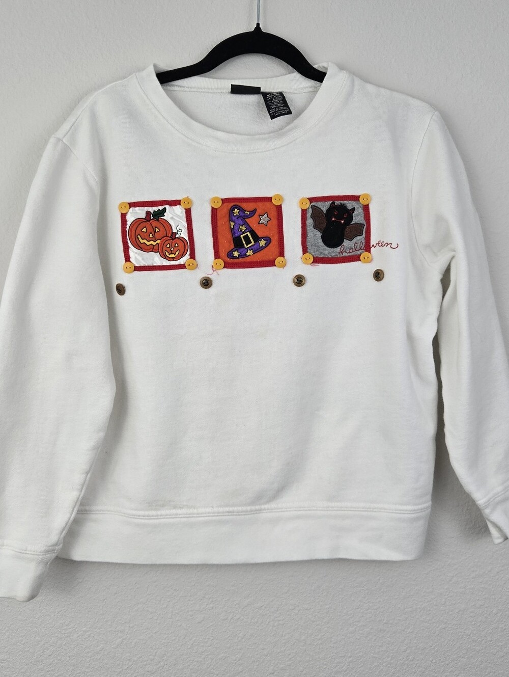 White Holiday Editions Halloween Crewneck